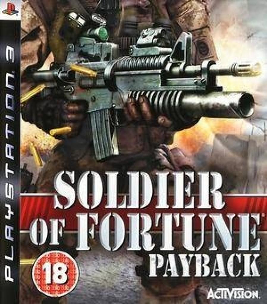 [19/05/2011] Platz 34 Soldier of Fortune Payback Cauldron Ltd Activision Value 2007 Cover
