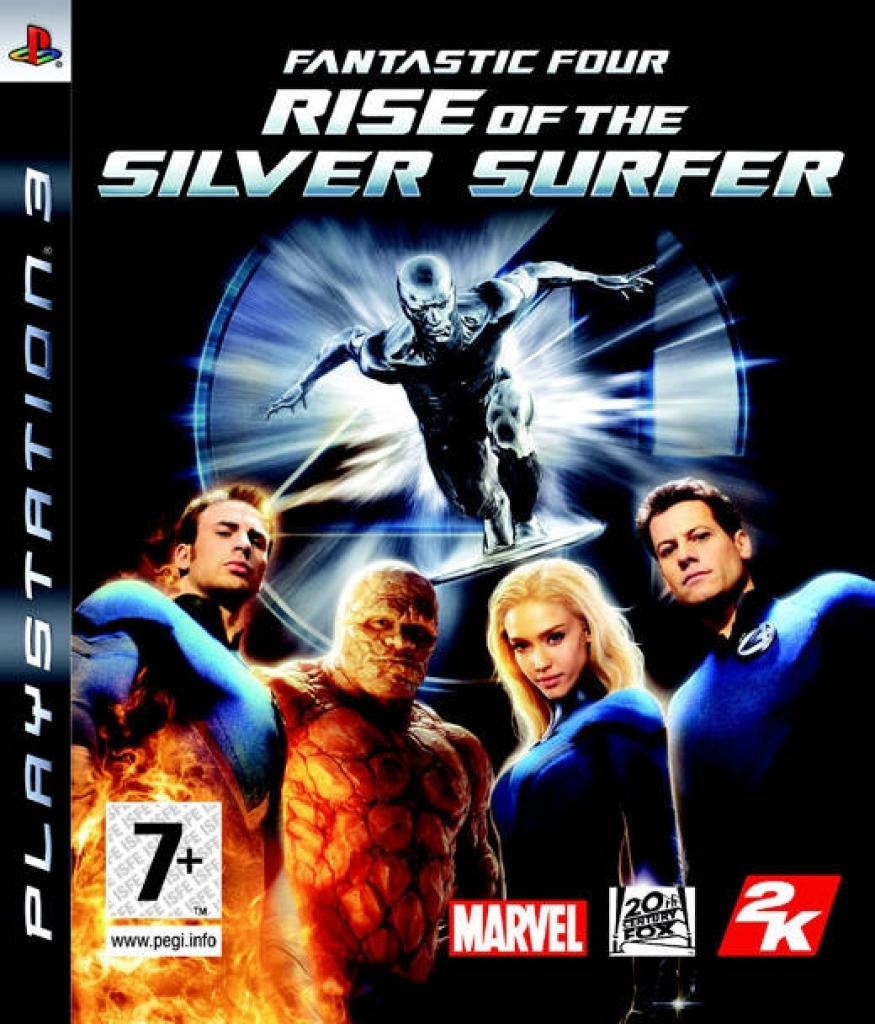 [19/05/2011] Platz 36 Fantastic Four Rise of the Silver Surfer Visual Concepts Take Two Interactive 2007 Cover