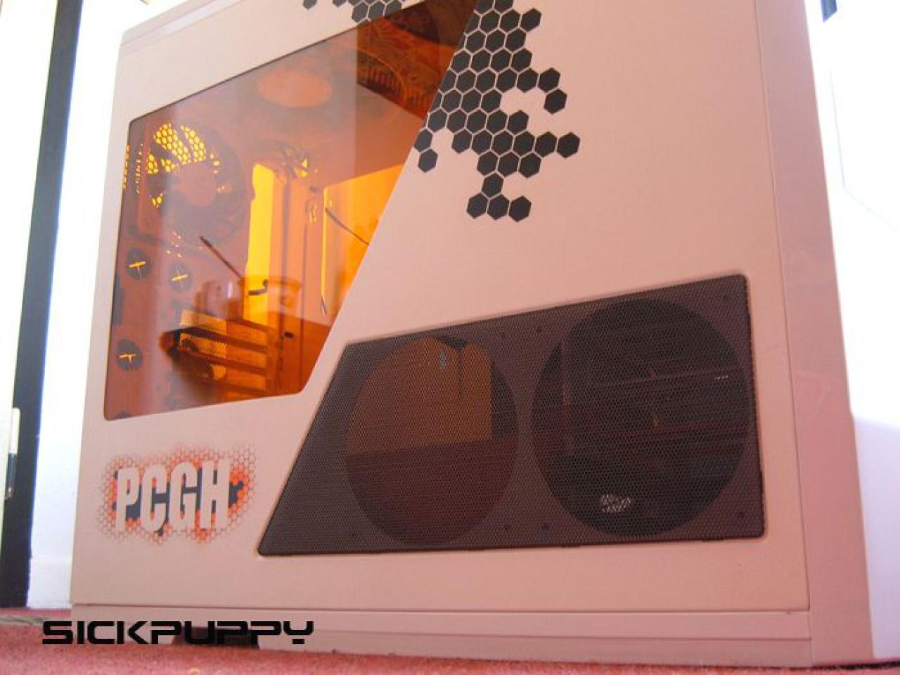 [26/05/2011] Contest-Casemod: NXZT Phantom in weiß-oranger Bienenwaben-Optik (52)