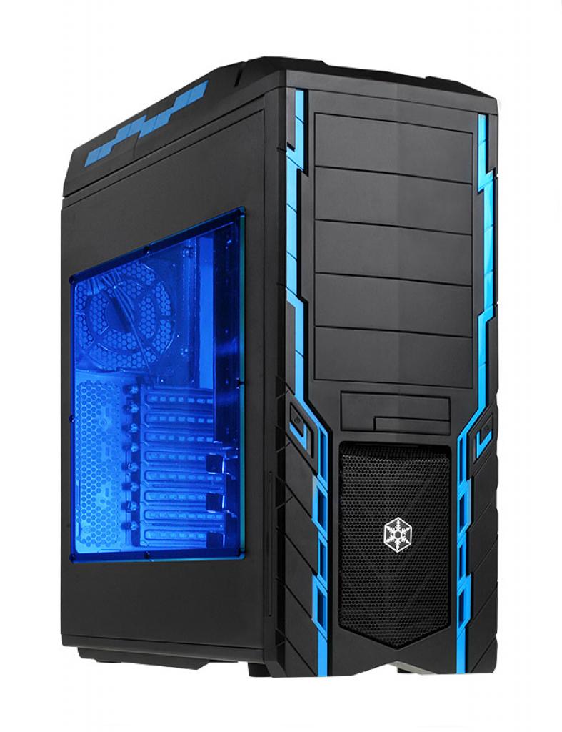 [03/05/2011] Silverstone Precision PS06 - Midi-Tower im blau-schwarzen Androiden-Design (7)