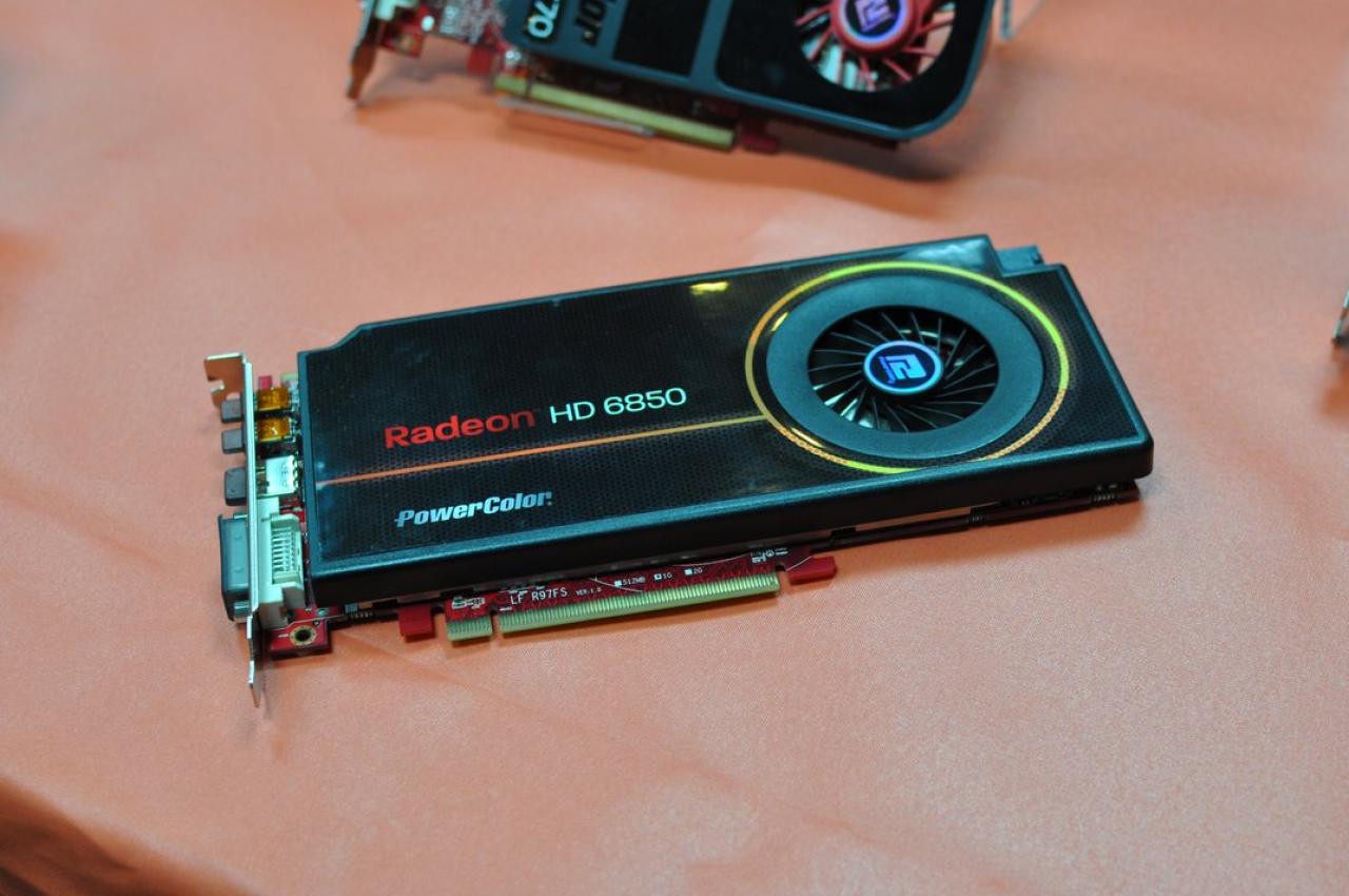 [31/05/2011] Tul Corporation - Powercolors Single Slot HD 6850 ist bereits im Handel