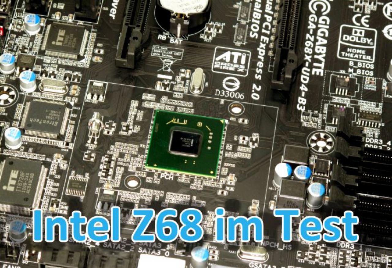 [10/05/2011] Intel Z68 im Test: Neuer Mainboard-Chip für Sandy Bridge