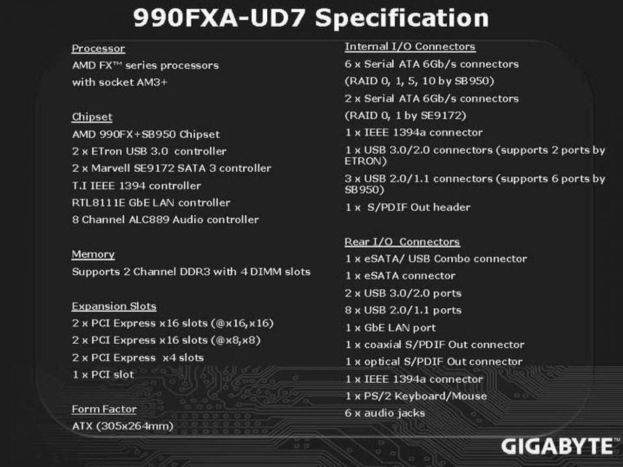 [25/05/2011] Gigabyte GA-990FXA-UD7: Präsentations (18)