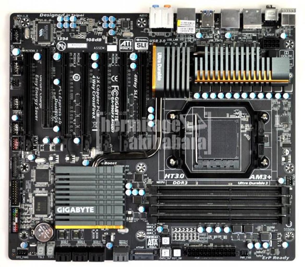 [23/05/2011] GA-990FXA-UD7: Gigabyte High-End-Mainboard für Bulldozer im Detail (1)