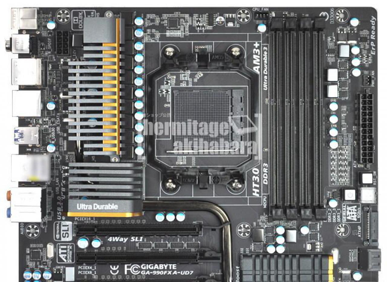 [23/05/2011] GA-990FXA-UD7: Gigabyte High-End-Mainboard für Bulldozer im Detail (3)