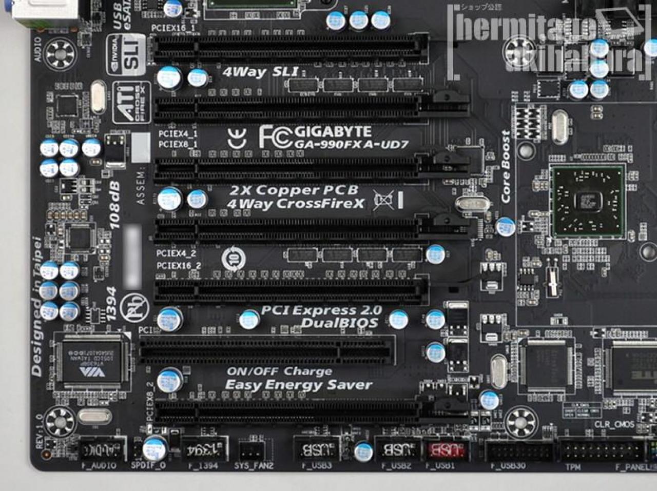[23/05/2011] GA-990FXA-UD7: Gigabyte High-End-Mainboard für Bulldozer im Detail (4)