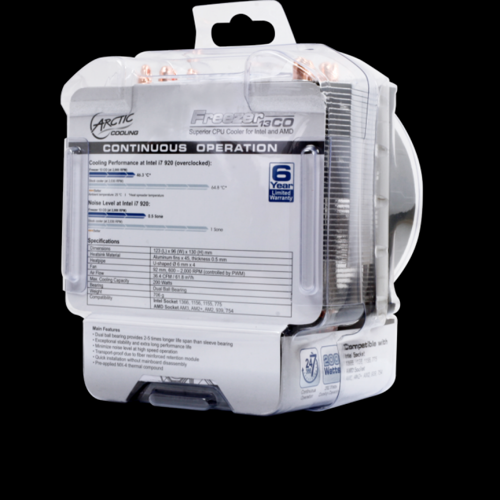 [30/06/2011] Arctic Cooling: Freezer 13 und Freezer 13 Pro mit Continuous Operation-Lüfter (8)