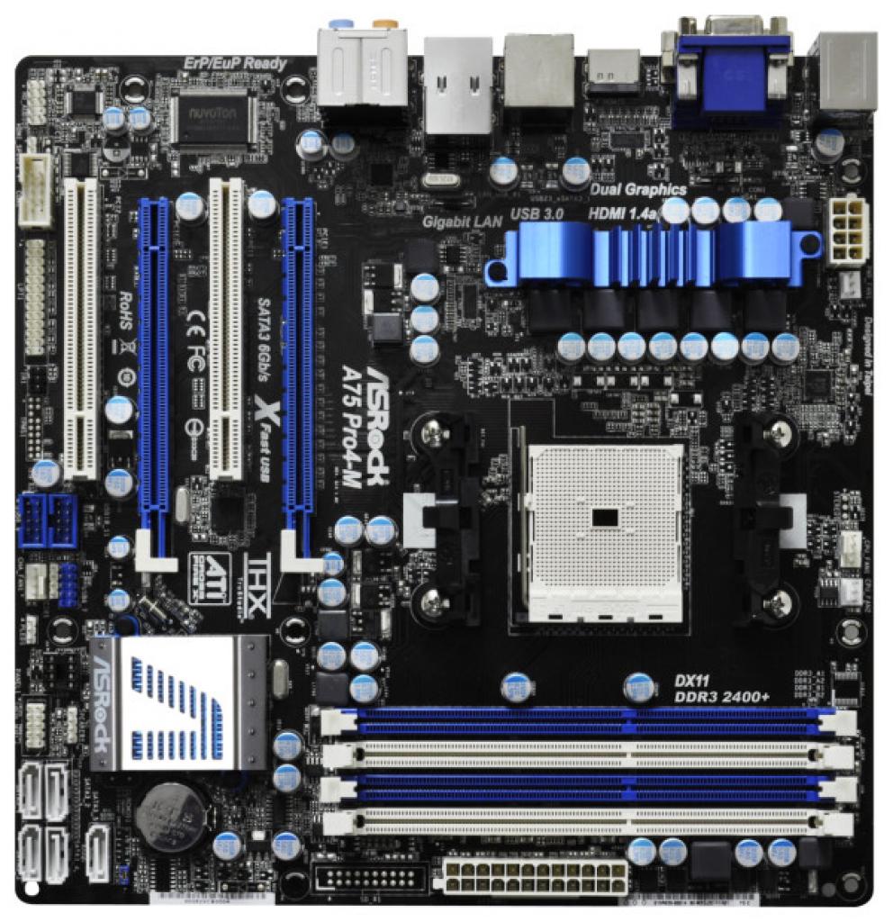 [30/06/2011] Asrock A75 Pro4 M 01