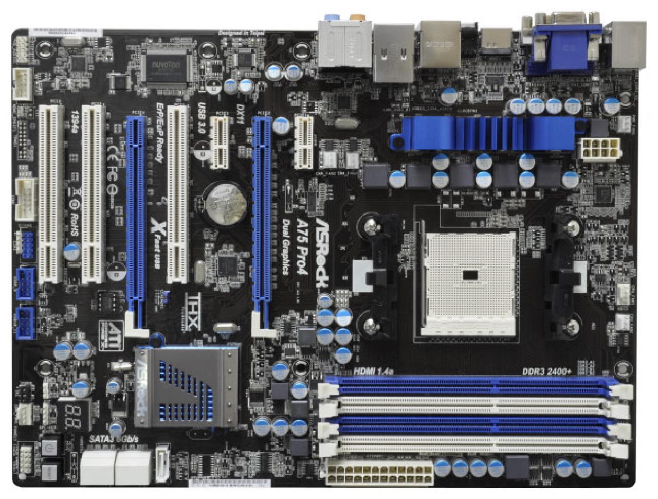 [30/06/2011] Asrock A75 Pro4 01