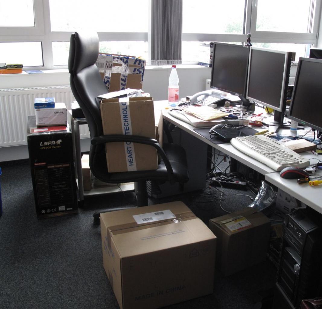 [01/06/2011] Daniel Möllendorf immer noch im Urlaub: Wenn er Montag nicht kommt, müssen wir anbauen. 
