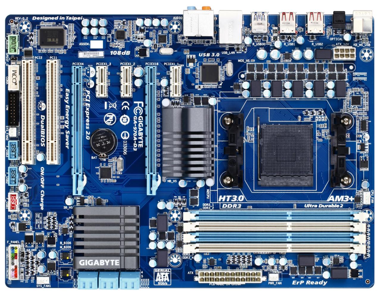 [21/06/2011] Gigabyte GA 970A D3