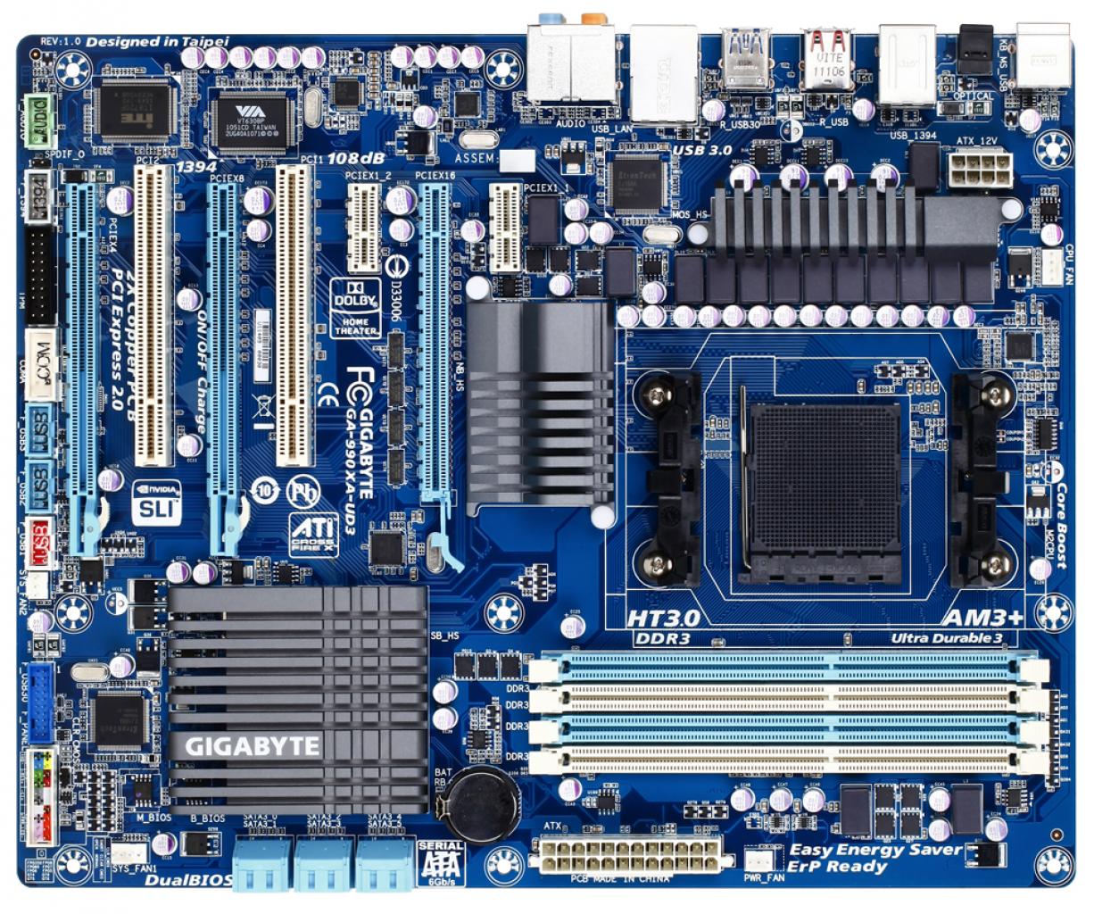 [21/06/2011] Gigabyte GA 990XA UD3