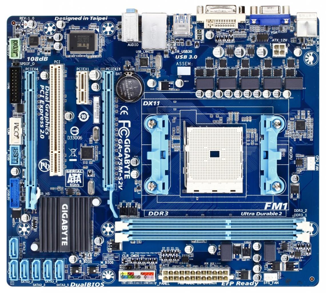 [30/06/2011] Gigabyte A75M S2V 01