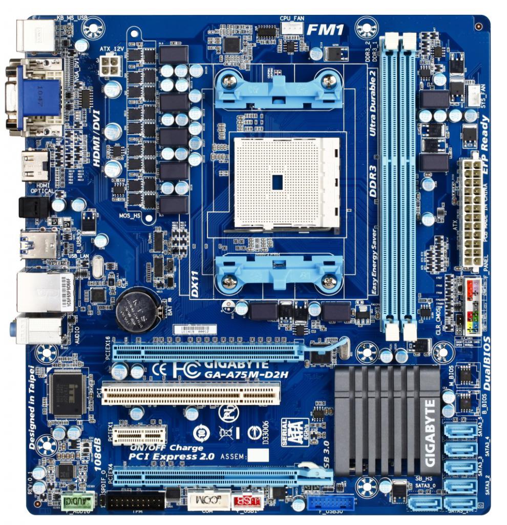 [27/06/2011] Gigabyte A75M D2H 02