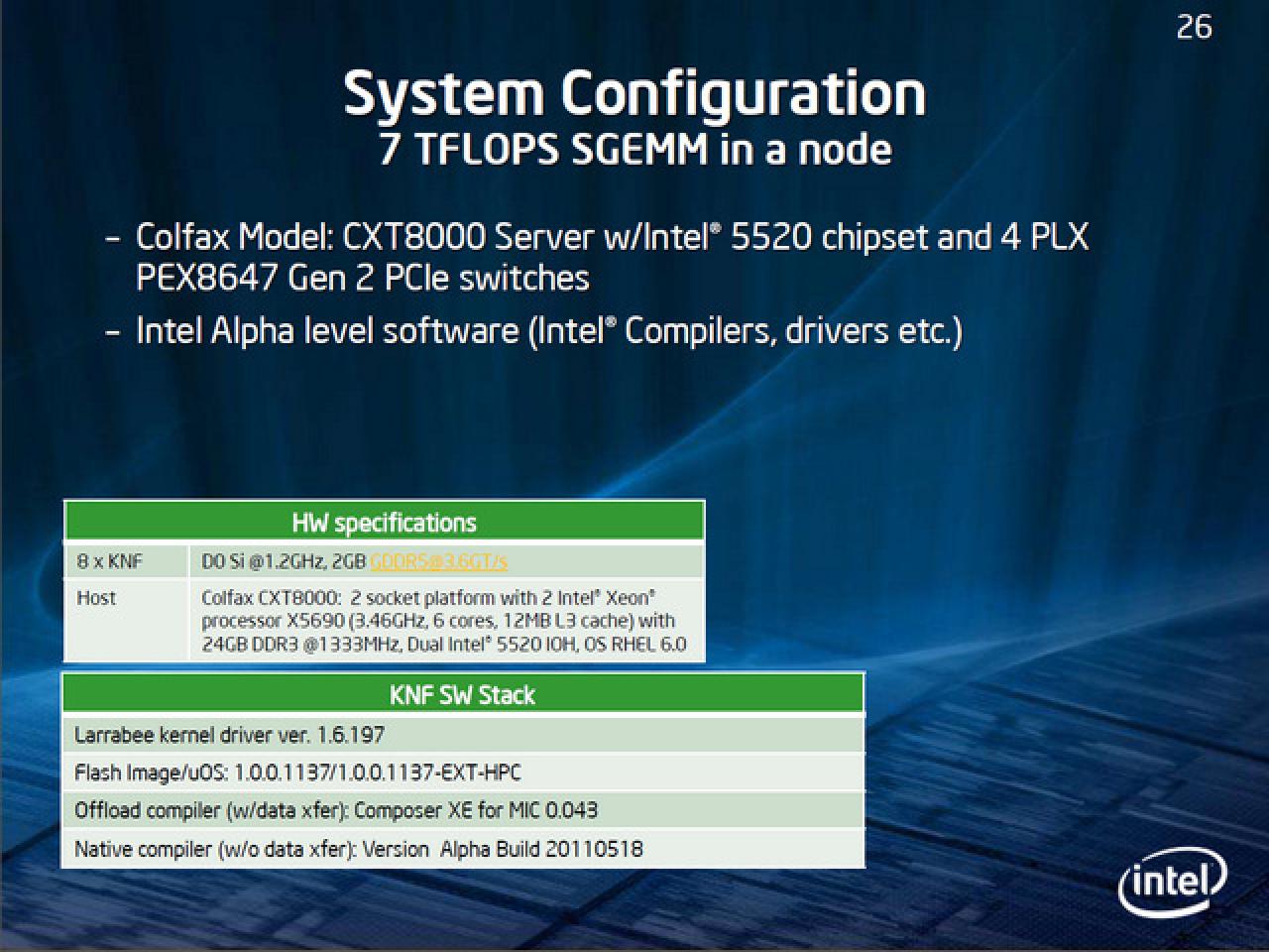 [20/06/2011] ISC 2011 in Hamburg: Intel gibt weitere Details zur Many-Integrated-Core-Architektur und Knights Ferry bekannt. (24)