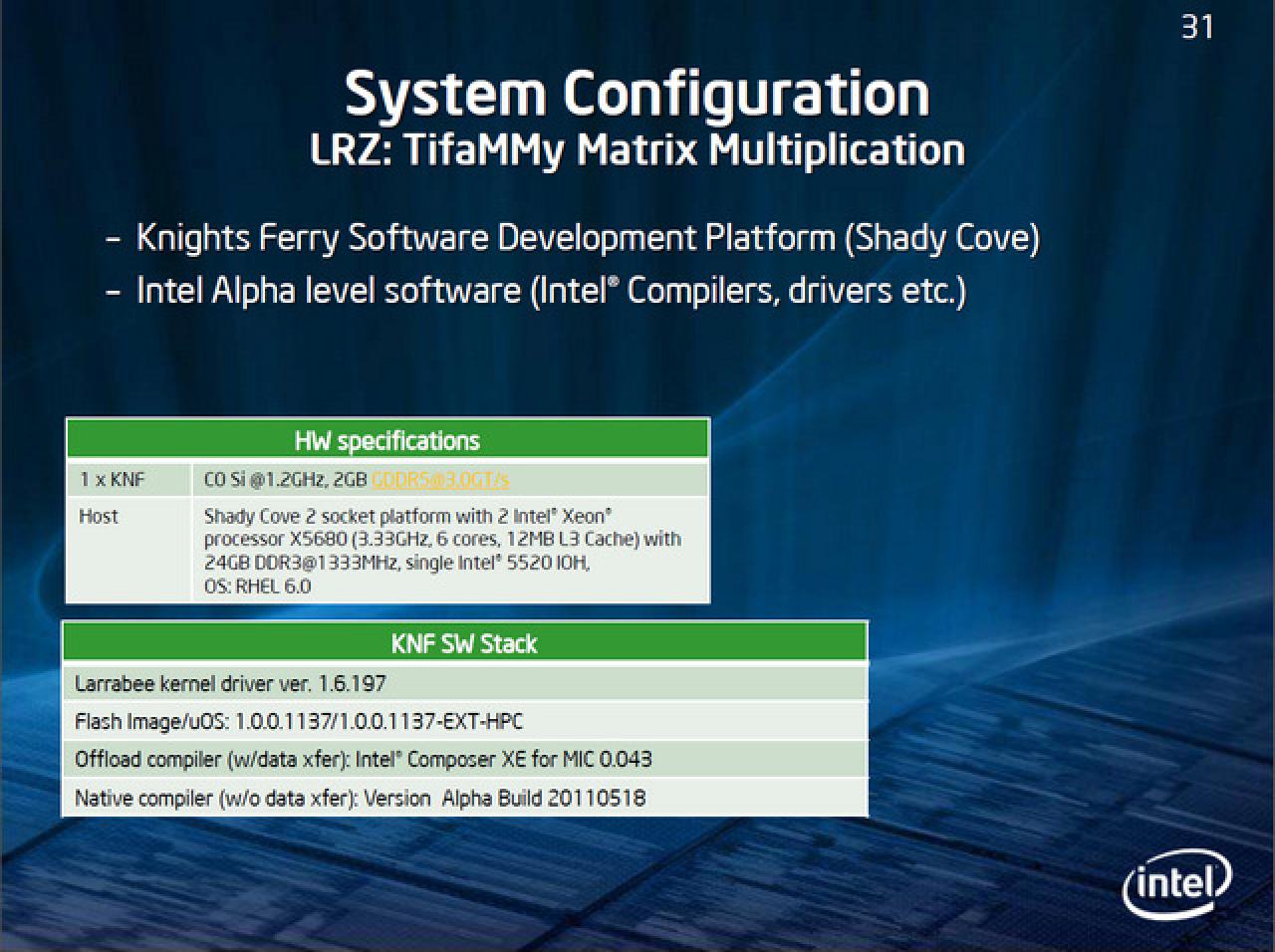 [20/06/2011] ISC 2011 in Hamburg: Intel gibt weitere Details zur Many-Integrated-Core-Architektur und Knights Ferry bekannt. (29)