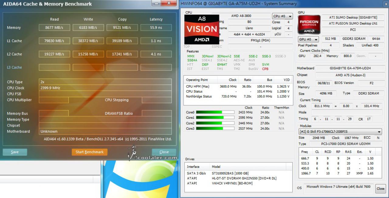 [10/06/2011] AMD Llano: Erster User-Test des A8-3800 mit Gigabytes GA-A75M-UD2H (9)