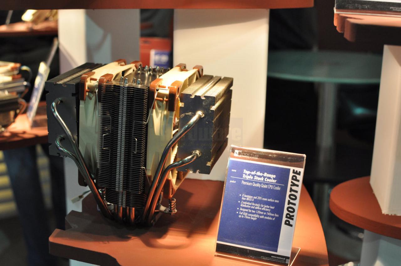 [04/06/2011] Noctua Cooler Prototypen Computex 2011 04