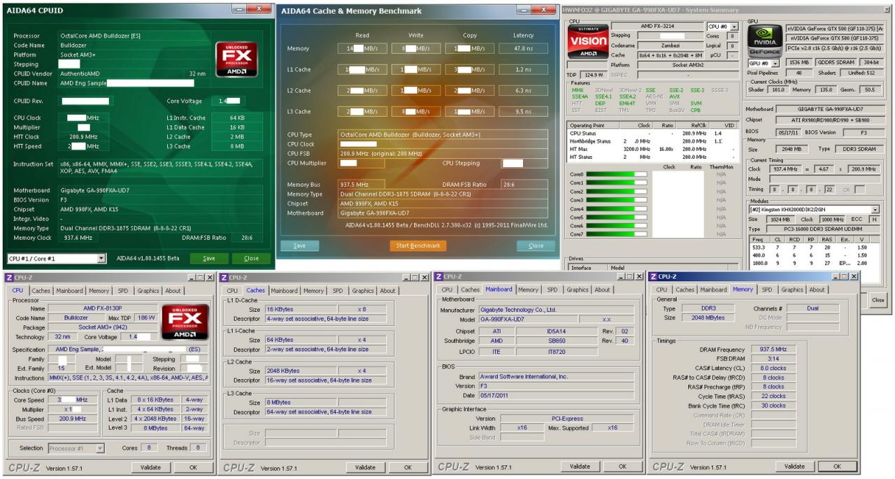 [24/06/2011] AMD Bulldozer: Neues Sample des FX-8130P samt frischen Benchmarks (1)