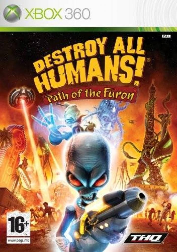 [01/06/2011] Platz 18 Destroy All Humans Path of the Furon Sandblast THQ 2008 Cover