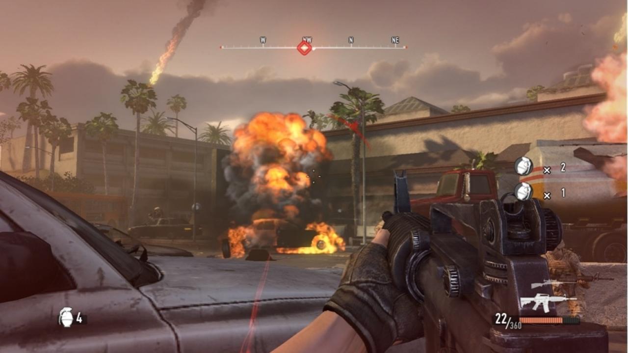 [01/06/2011] Platz 30 Battle Los Angeles Saber Interactive Konami 2011 Ingame