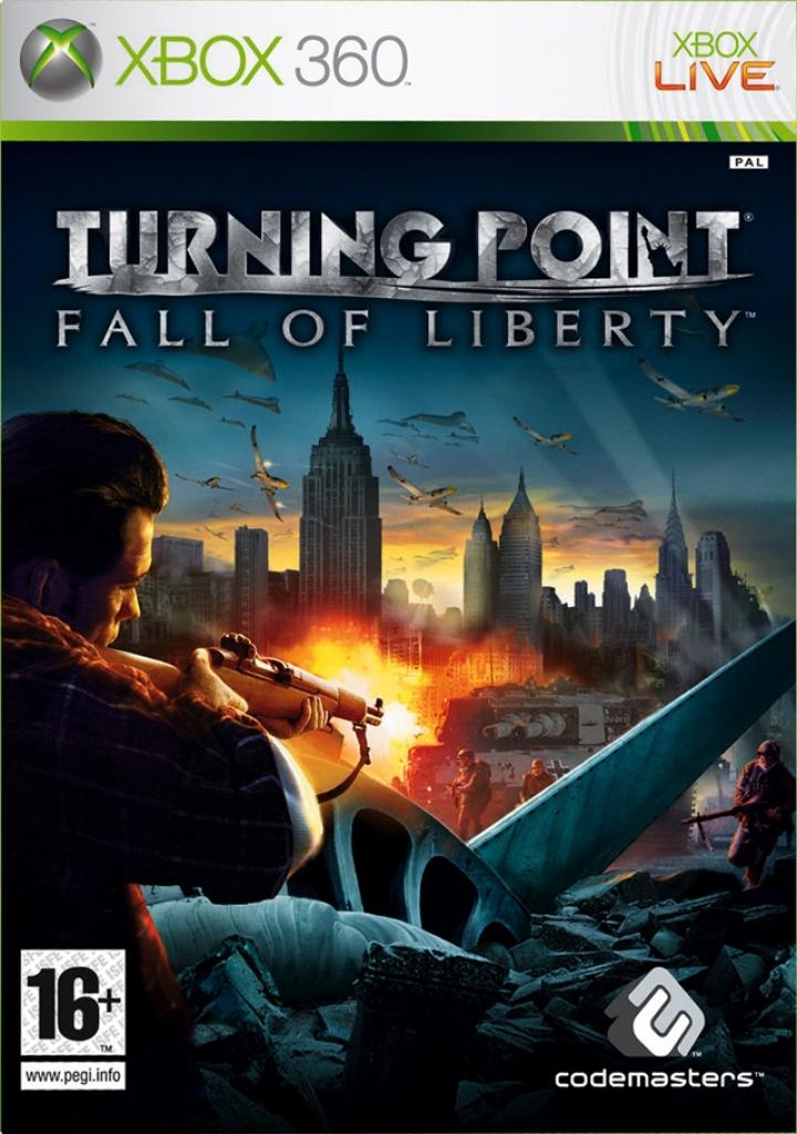 [01/06/2011] Platz 48 Turning Point Fall of Liberty Spark Unlimited Codemasters 2008 Cover