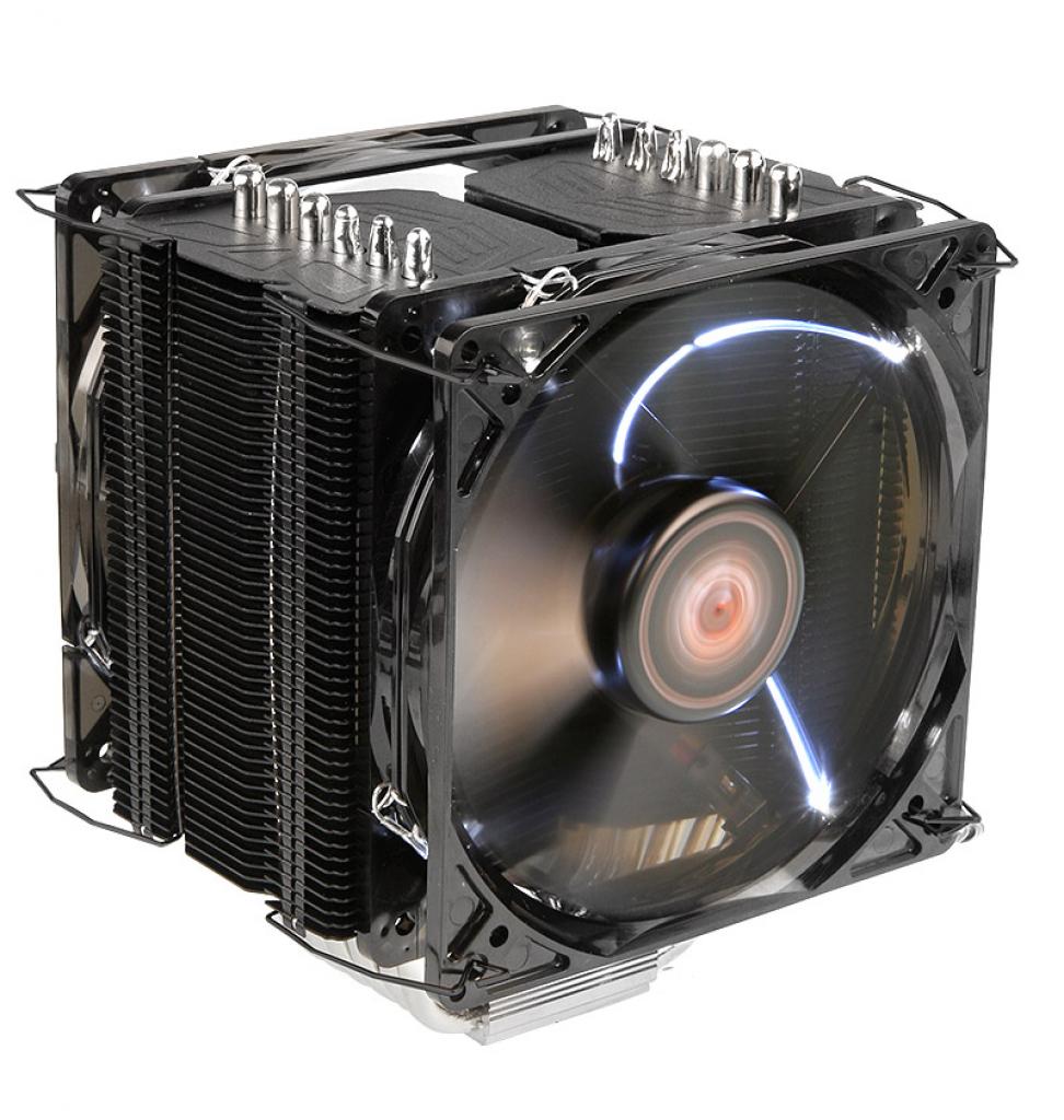 [28/06/2011] Der neue CPU-Kühler Prolimatech Black Series Megahalems. (6)