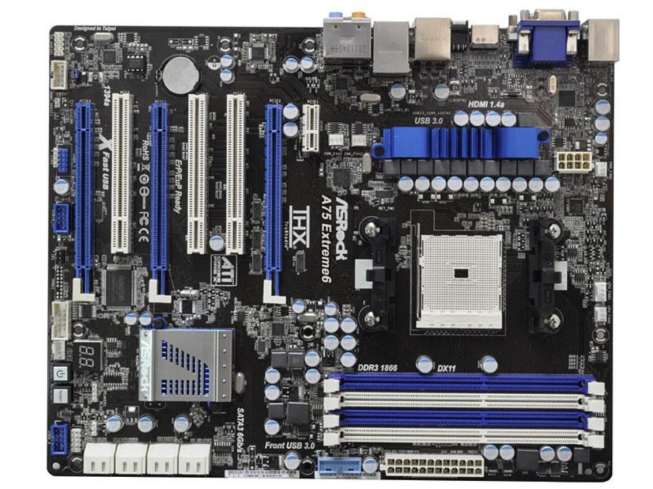 [27/06/2011] Asrock A75 Extreme 6