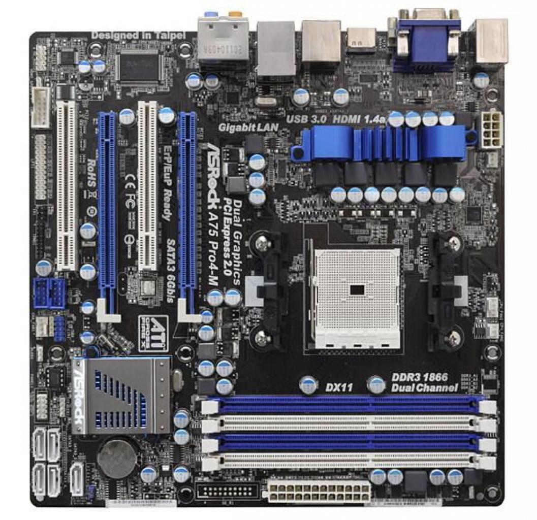 [27/06/2011] Asrock A75 Pro 4-M