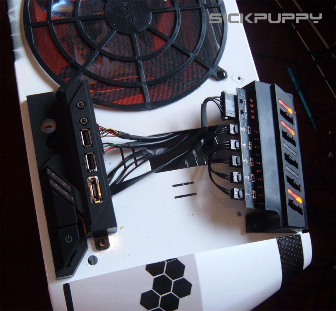 [09/06/2011] Update vom 10.6.2011: Contest-Casemod: NXZT Phantom in weiß-oranger Bienenwaben-Optik von Sickpuppy (3)