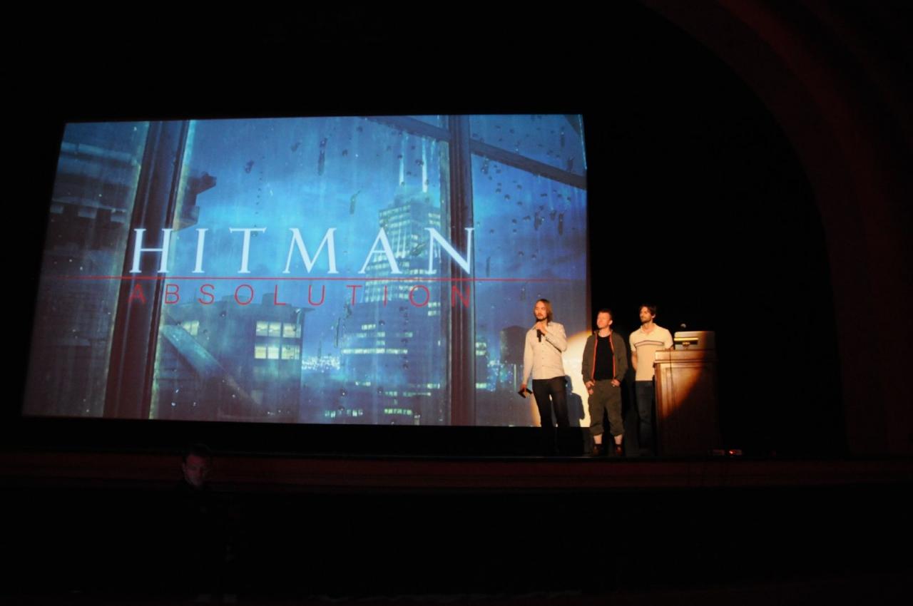 [06/06/2011] Hitman-5-Event: Dann startete die Präsentation.