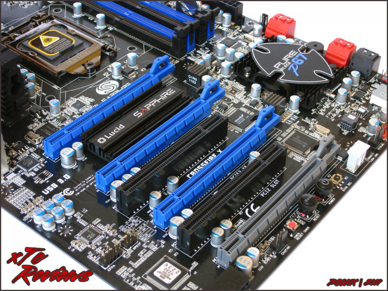 [17/06/2011] Sapphire Pure Black P67 Hydra im PCGHX-Test: Kann der Lucid-Chip auch mit Leistung überzeugen? (5)