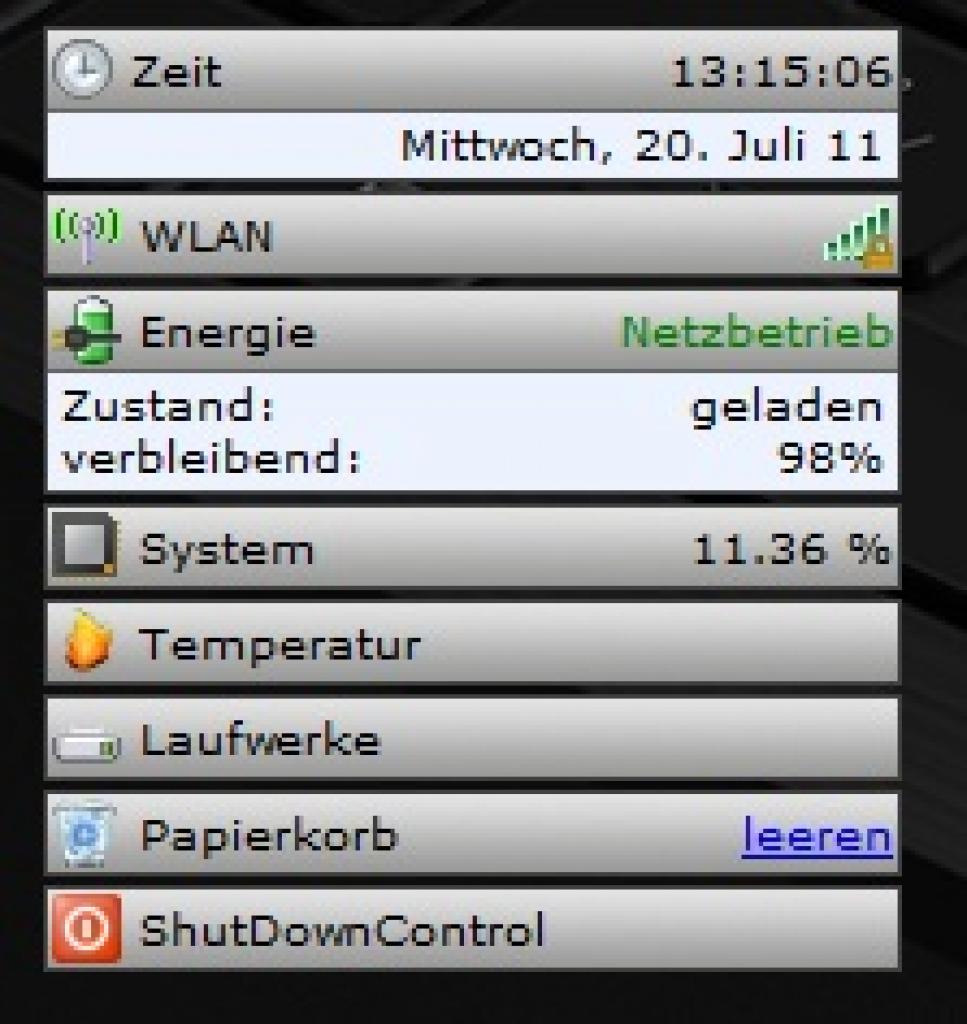 [22/07/2011] 14. System Monitor 2: Mit 