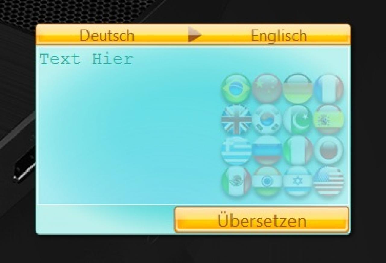 [22/07/2011] 2. Sprache Übersetzer: Ein einfaches Übersetzungs-Widget für den Desktop bietet 