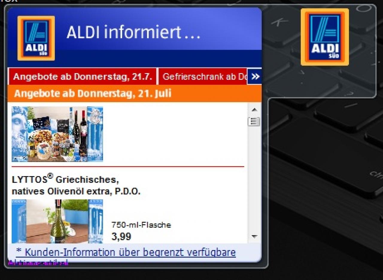 [22/07/2011] 41. ALDI informiert... Das 
