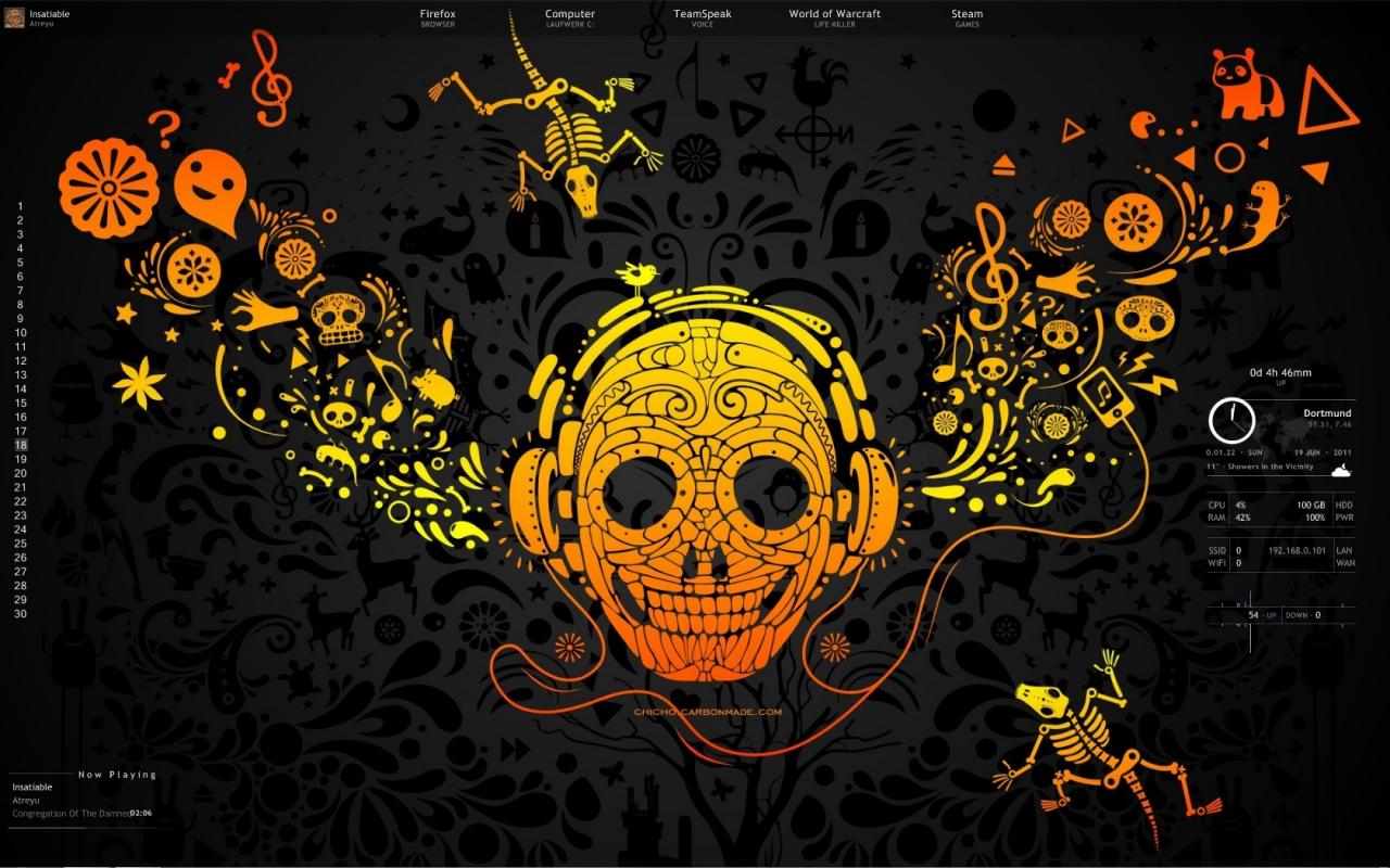 [26/07/2011] Platz 21: Desktop von BrokenGlass