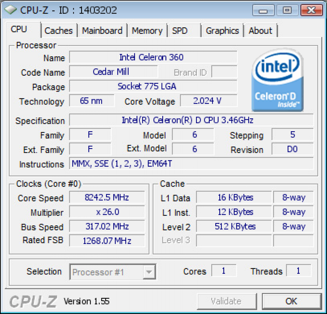 [13/07/2011] Celeron D 3xx: Die Netburst-Chips auf Basis des 