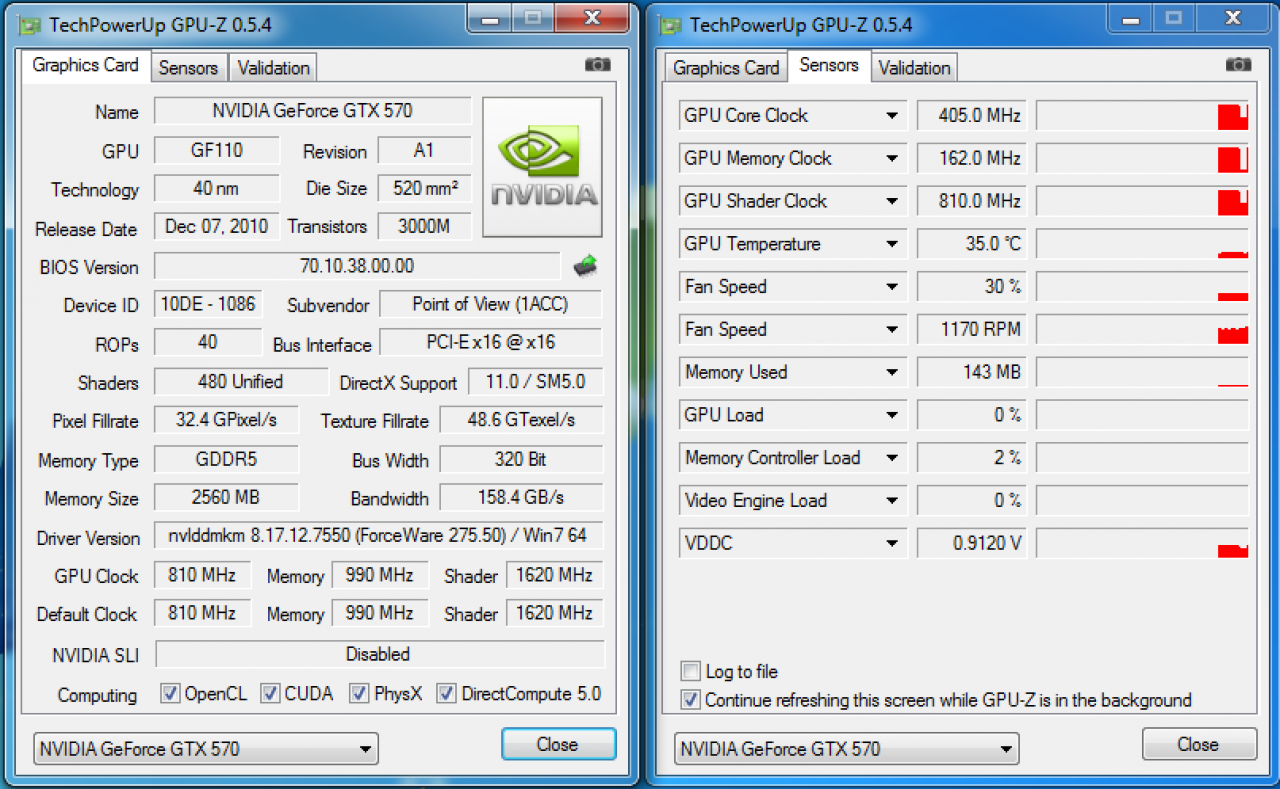 [25/07/2011] GPU-Z: Das Pendant zu CPU-Z verfügt über eine riesige Datenbank an Grafikchips und kennt daher fast jedes Modell nicht nur beim Namen, sondern rechnet Ihnen auch diverse Leistungsdaten aus. Ergänzt wird die Info-Flut durch Angaben von Temperaturen & Co. Download: CPU-Z