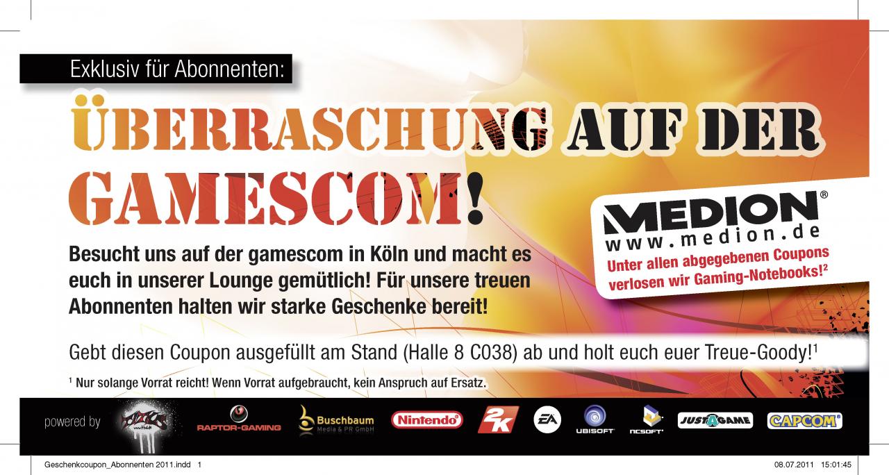 [29/07/2011] Besuchen Sie PCGH auf der Gamescom (1)