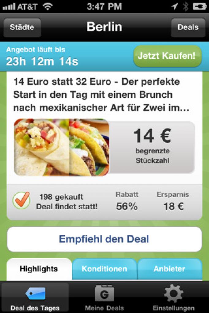[28/07/2011] Groupon Deals - 