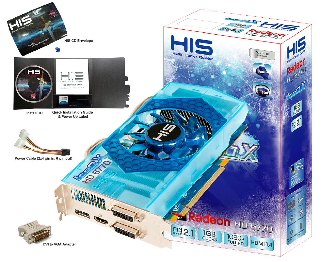 [29/07/2011] HIS Radeon HD 6770 IceQ X 4