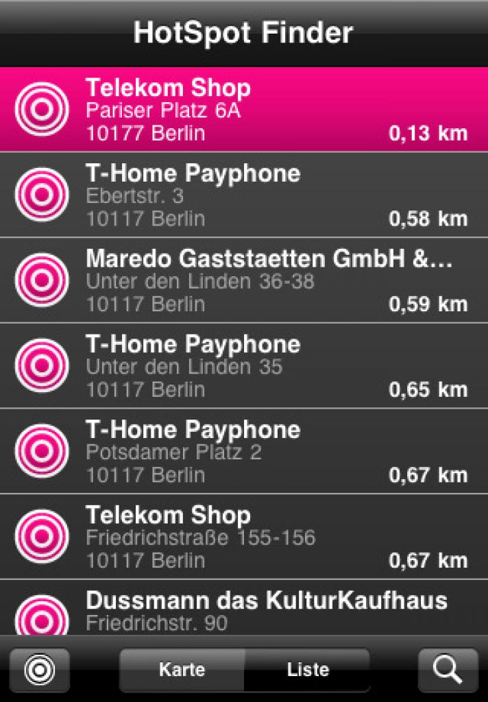 [28/07/2011] HotSpot Finder Telekom - 