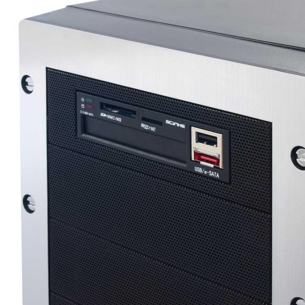 [04/07/2011] Scythe stellt Kama Rack vor: Multifunktionspanel mit SSD-Wechselschacht (4)