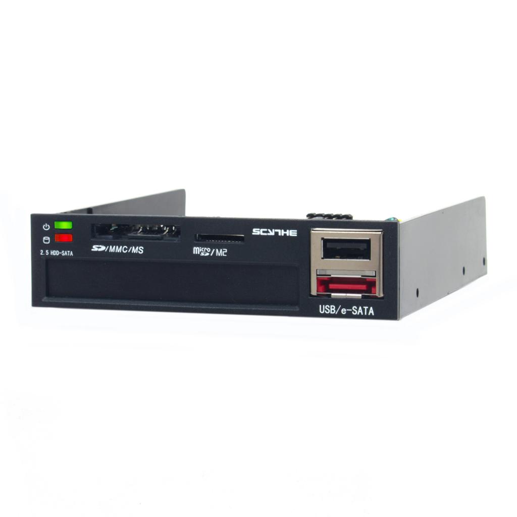 [04/07/2011] Scythe stellt Kama Rack vor: Multifunktionspanel mit SSD-Wechselschacht (7)