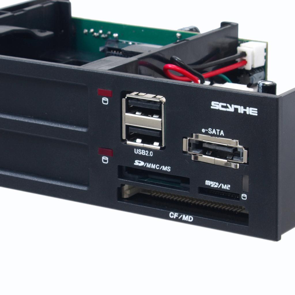 [04/07/2011] Scythe stellt Kama Rack vor: Multifunktionspanel mit SSD-Wechselschacht (10)