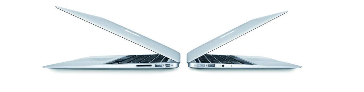 [13/07/2011] MacBook Air - das zweitdünnste Notebook der Welt zum Zeitpunkt der Vorstellung. Kompakt und schick, ein echter Renner.
