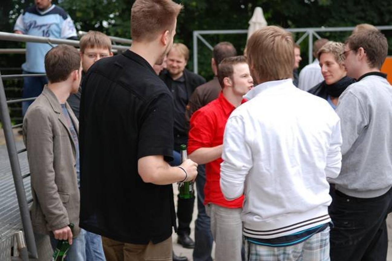 [22/07/2011] Direkt nach der Abgabe von PCGH 09/2011 startete am Freitag das Computec-Sommerfest. (Archivbild 2009) Wer erkennt alle Gesichter?