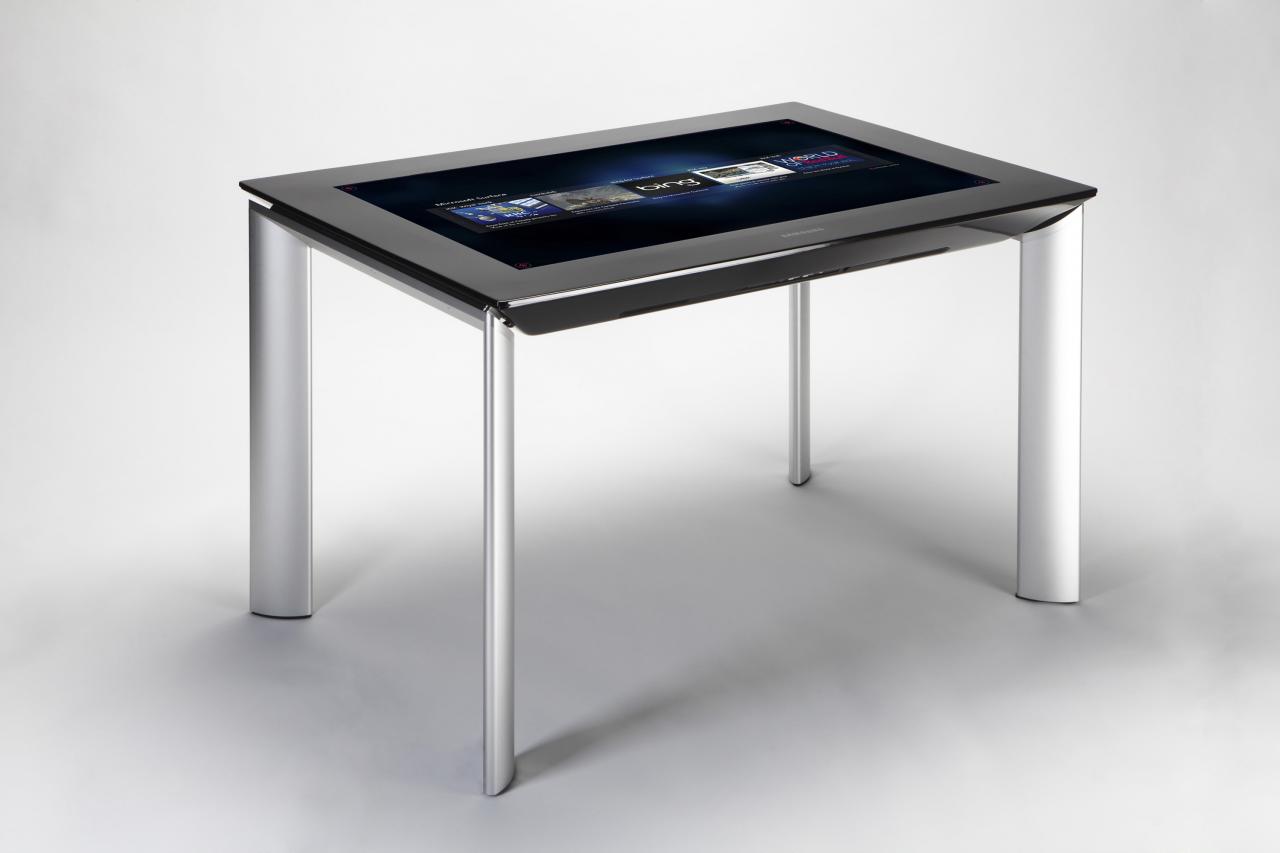[11/07/2011] Surface 2.0: Touchscreentechnik von Microsoft mit Windows-8-Optik