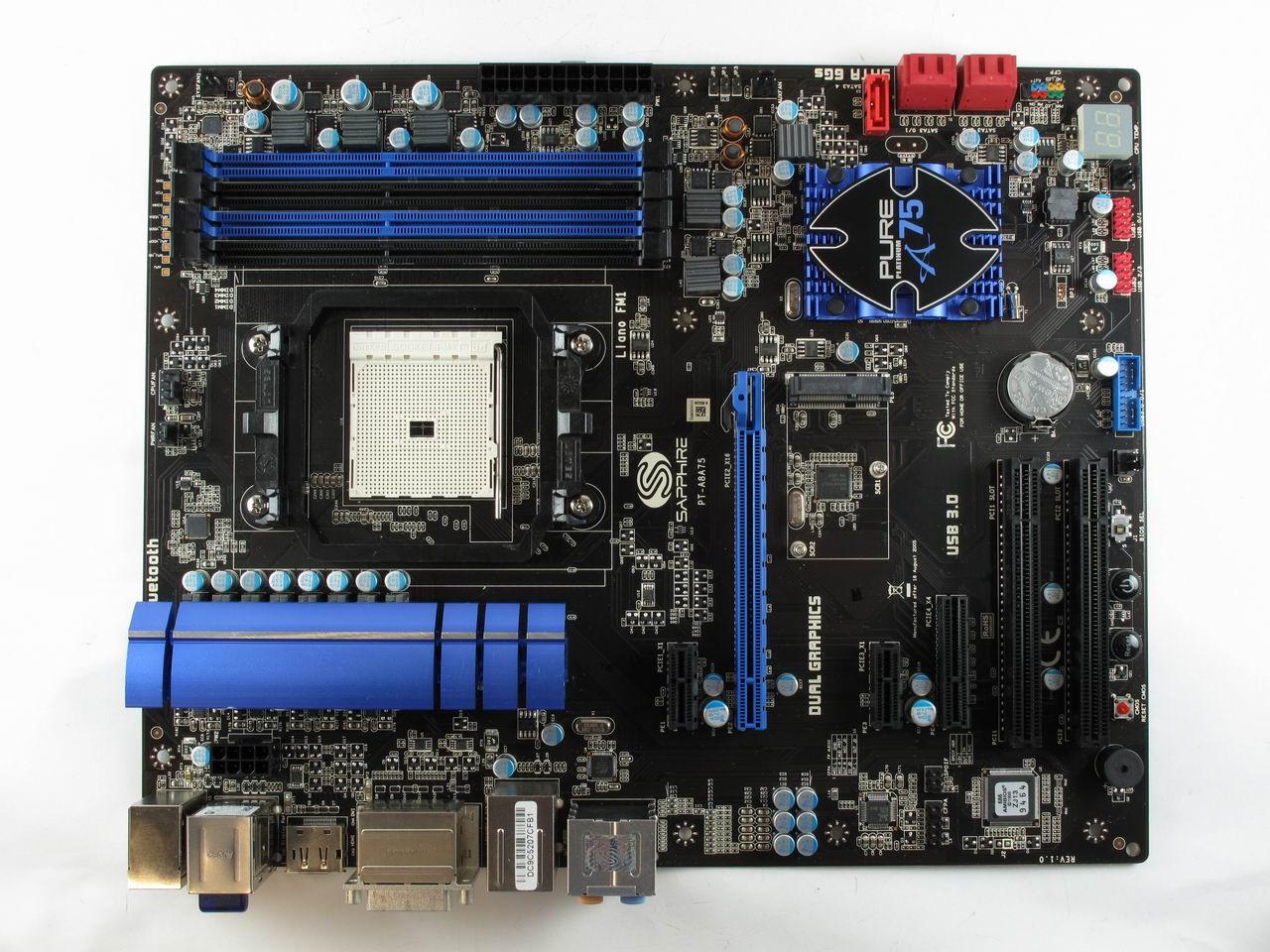 [21/07/2011] Sapphire stellt Pure Platinum A75 für Sockel FM1 vor (1)