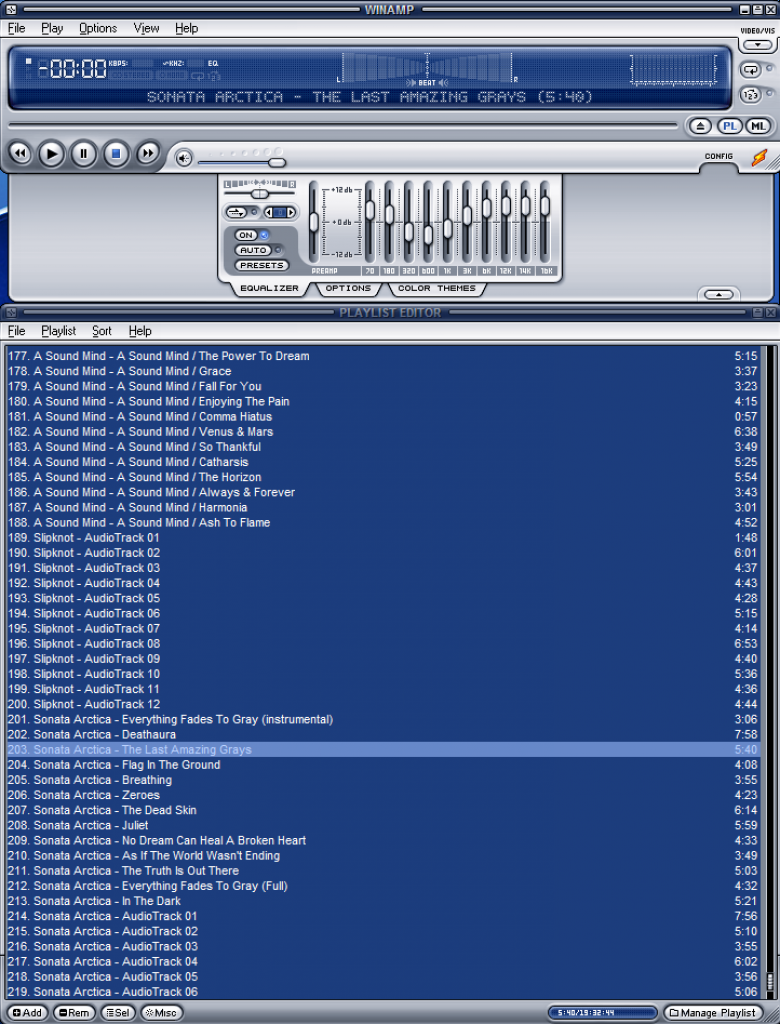 [25/07/2011] Winamp: Winamp ist ein Klassiker unter den MP3-Playern für Windows. Winamp spielt neben Audio-Dateien auch Videos ab und kann Internet-Streams wiedergeben. Neben Visualisierungen beherrscht Winamp auch Skins, den Import von Itunes-Libraries, Addons und in der kostenpflichtigen Pro-Version unter anderem auch Audio-Konvertierung und Brennfunktion. Download: Winamp